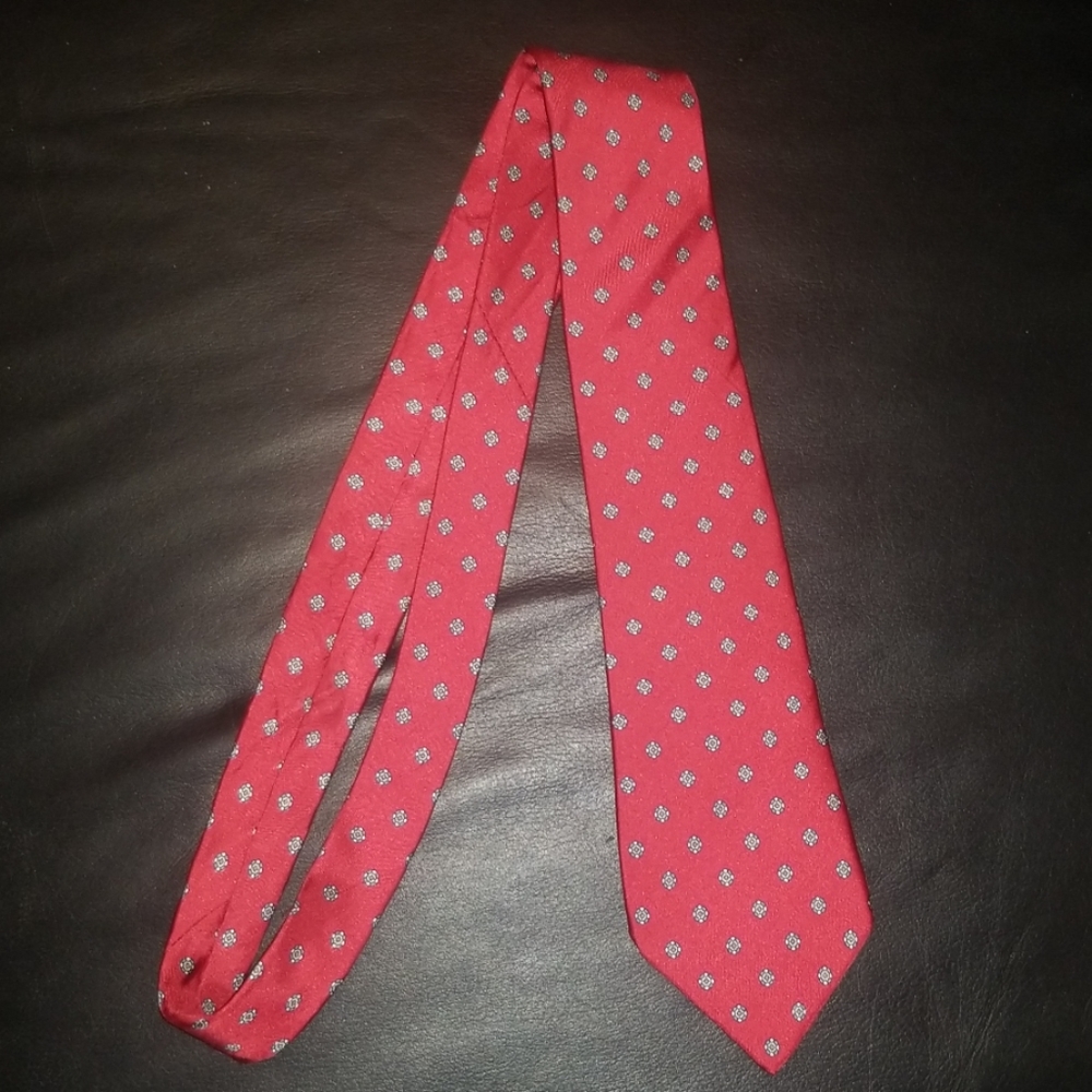 Harry Rosen Red Silk Tie